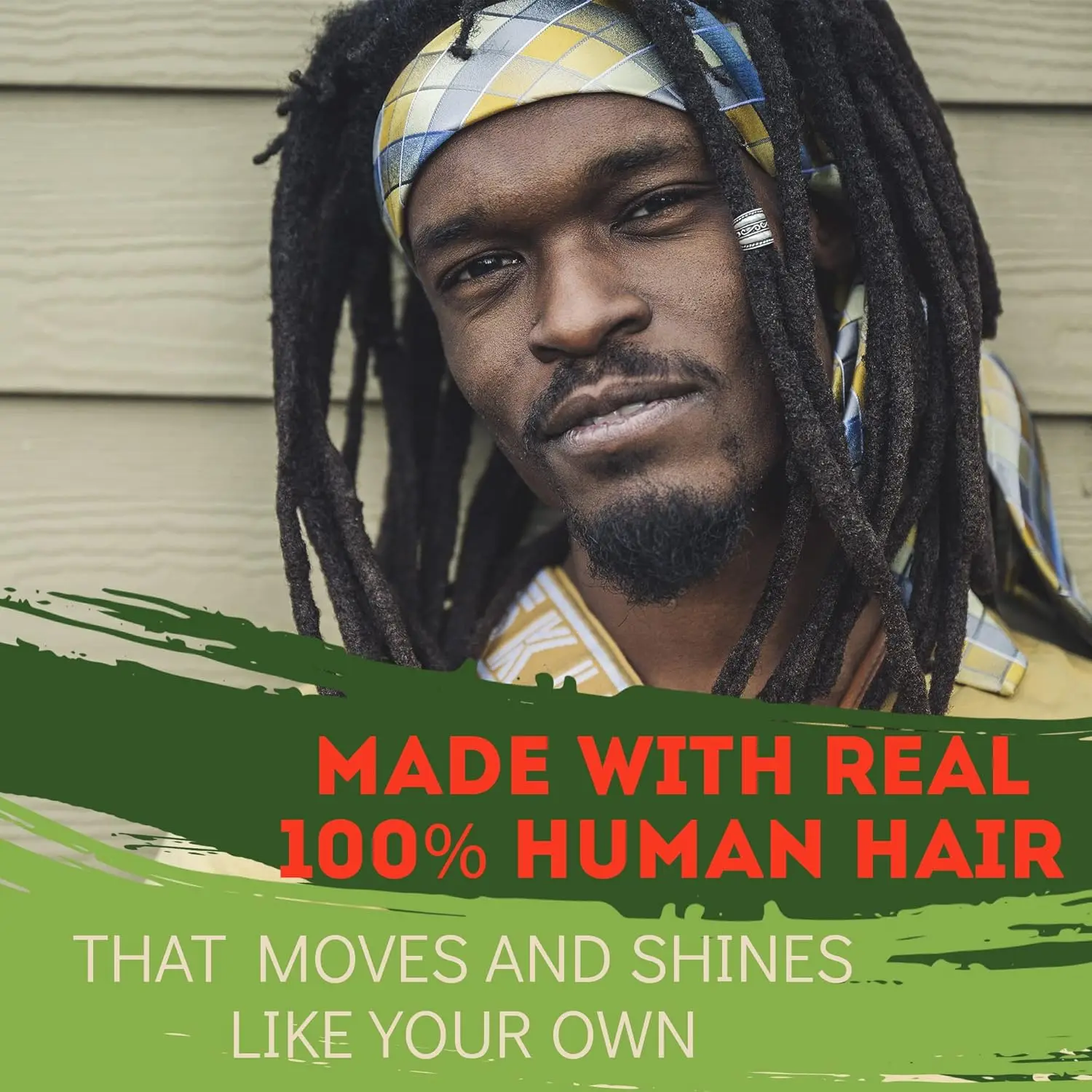 Afro Kinky 100% Bulk capelli umani naturali-intrecciare i capelli per Dreadlocks, riparazione Loc, estensioni Dreadlock, colpi di scena, 8 pollici 30 grammi