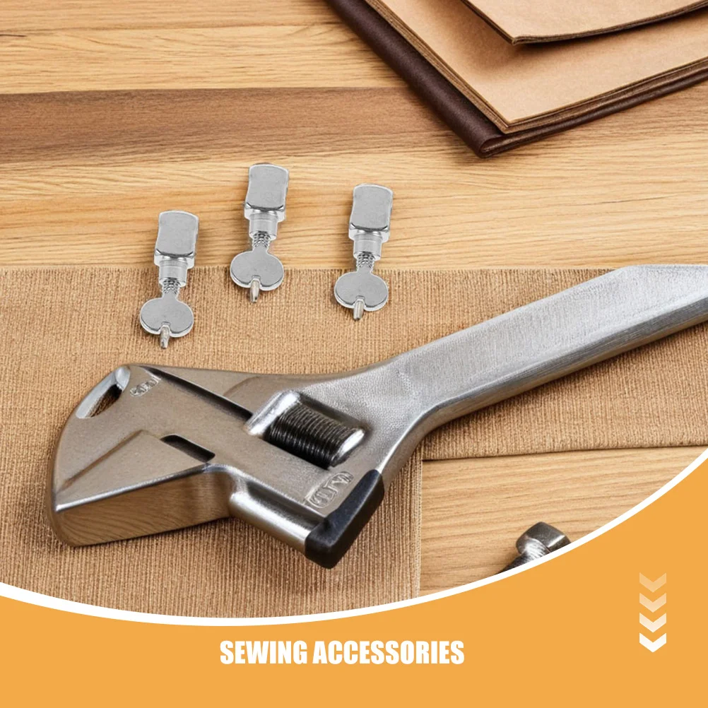 10 قطعة ملحقات ماكينة الخياطة حامل إبرة المشبك المعدني للتدوير المسمار لاستبدال الآلات المنزلية خمر الخياطين #3
