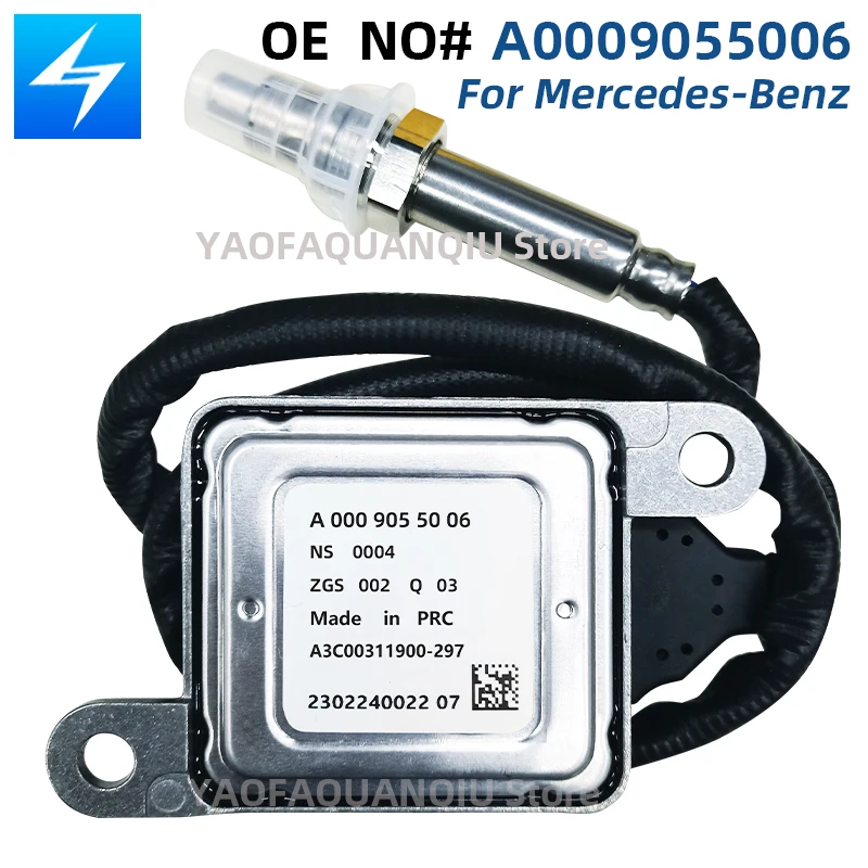 5WK96703C A0009053703 Nitrogen Oxygen Sensor NOX Sensor For Mercedes-Benz R231 SL350 SL400 M276 5WK96703C 2012-18