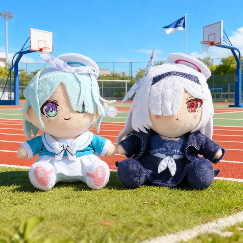 20CM الأرشيف الأزرق لطيف الساخن لعبة قطيفة على شكل شخصية كرتونية أنيمي دمية محيطية من القطن الناعم مرافقة النوم وسادة عناق هدايا للأطفال #2
