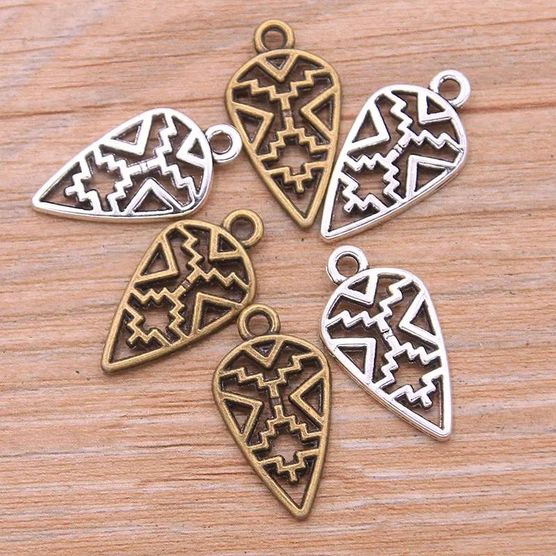 20PCS 13*25mm Wholesale New Product Two Color Hollow Carrot Charms Plant Pendant Jewelry Metal Alloy DIY Marking