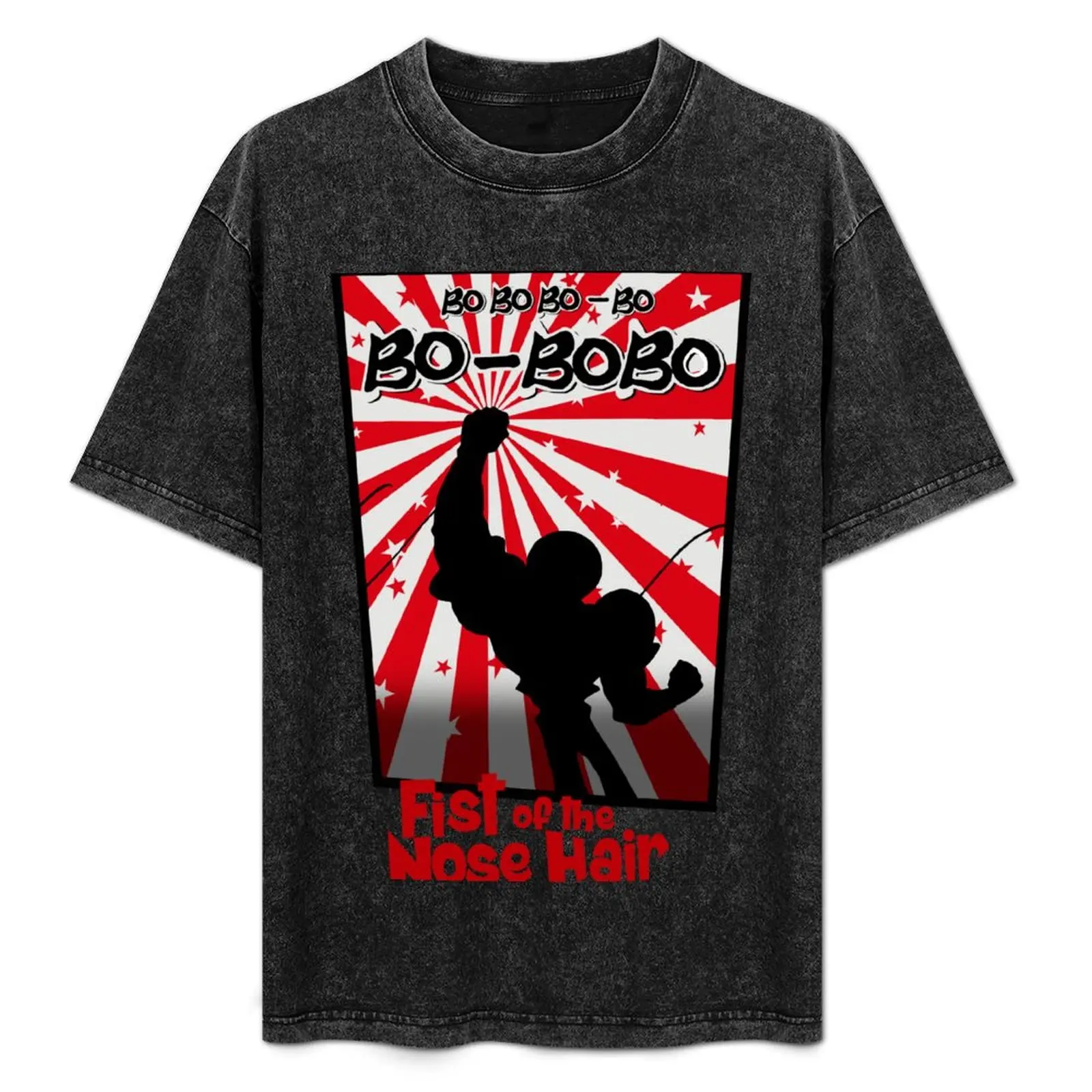 Bobobo; Nose-hair technique sensei T-Shirt baggy shirts sports fans Aesthetic clothing fruit of the loom mens t shirts