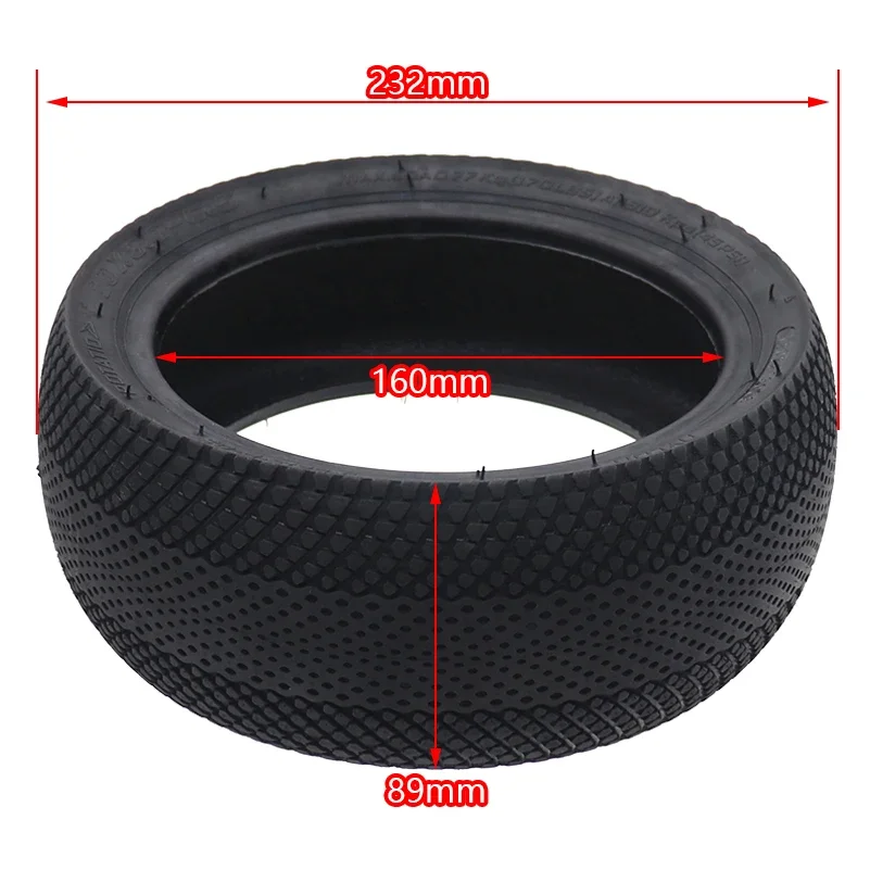 Tubeless Tire 10x3.0-6.5 Vacuum  for 10 Inch Electric Scooter  Replacement Parts