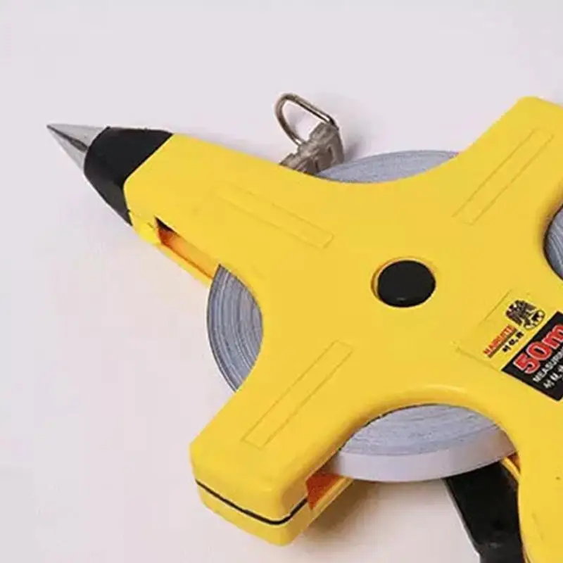 F26C Fast Back Open Reel Long Tape Measure with Double Coated Clear Scale Tape Comfortable Handle Measuring Tool Durable