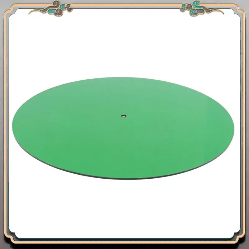 

Durable Turntable Mat Record Platter Slipmat: Acrylic Record Player Platter Vinyl Slip Mats For Turntables Antistatic, Durable