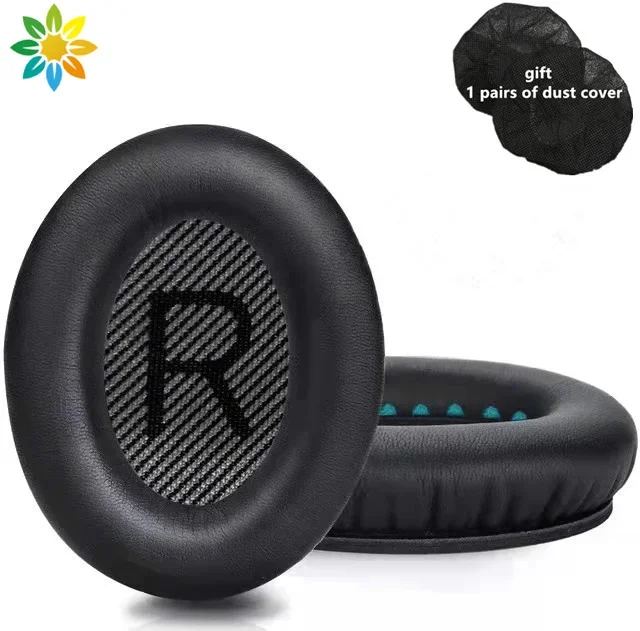 1 paio di cuscinetti auricolari per BOSE QC35 per QuietComfort 35 e 35 II cuffie di ricambio cuffie da gioco in memory foam