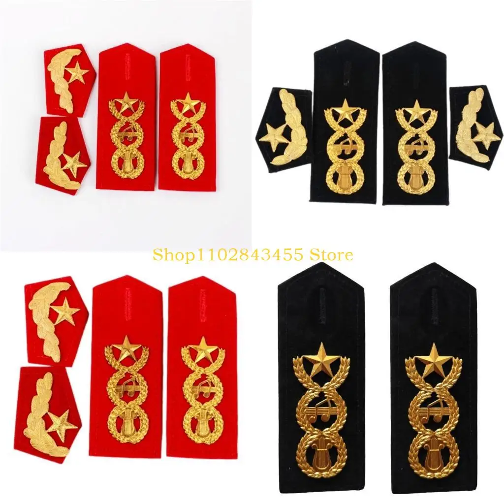 

49MC повязки на плечо, профессиональная униформа, погон, планка на плечо, реквизит для выступлений, эполет, аксессуары для