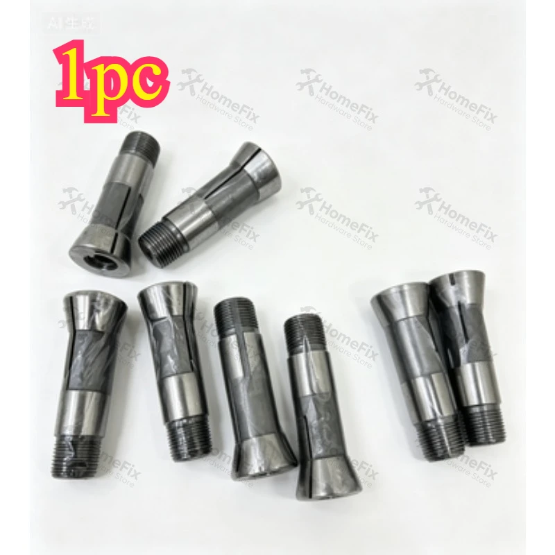 YB15 Type Automatic Lathe Thread Collet 1.0-15mm Round Hexagon Square Hole 15 Outer Teeth Spring Colle