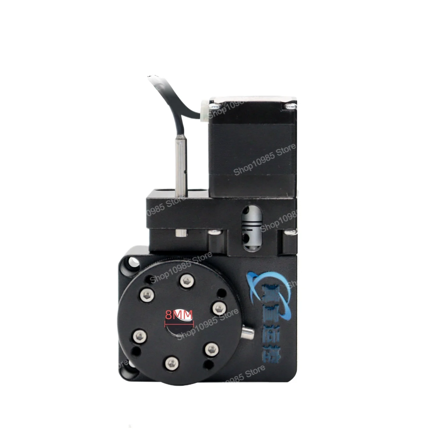 Miniature precision 28 step indexing disc electric optical rotating table high precision can be equipped with integrated drive