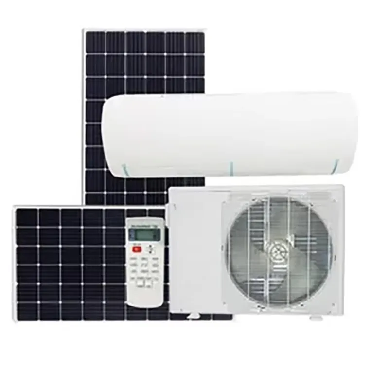 Split Type DC Solar Hybrid Cooling Air Conditioner With Battery, Household Solar AC For Home Use