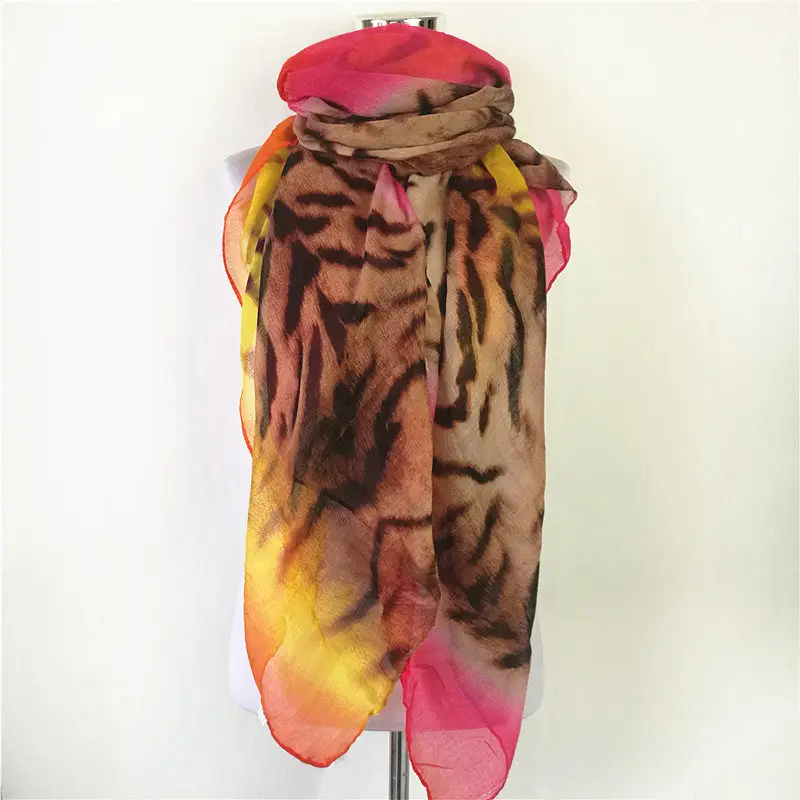 New Women scarves Fashion Leopard Tassel Viscose Shawl Scarf Soft Wrap Pashminas Sjaal Muslim Hijab Snood ring scarf