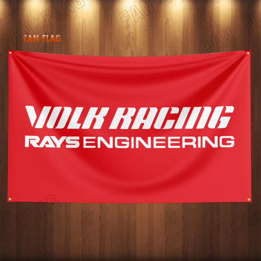 90x150CM RAYs Auto Parts Flag Banner For Motorcycle cars Racing Garage Outdoor Decoration Tapestry Poster