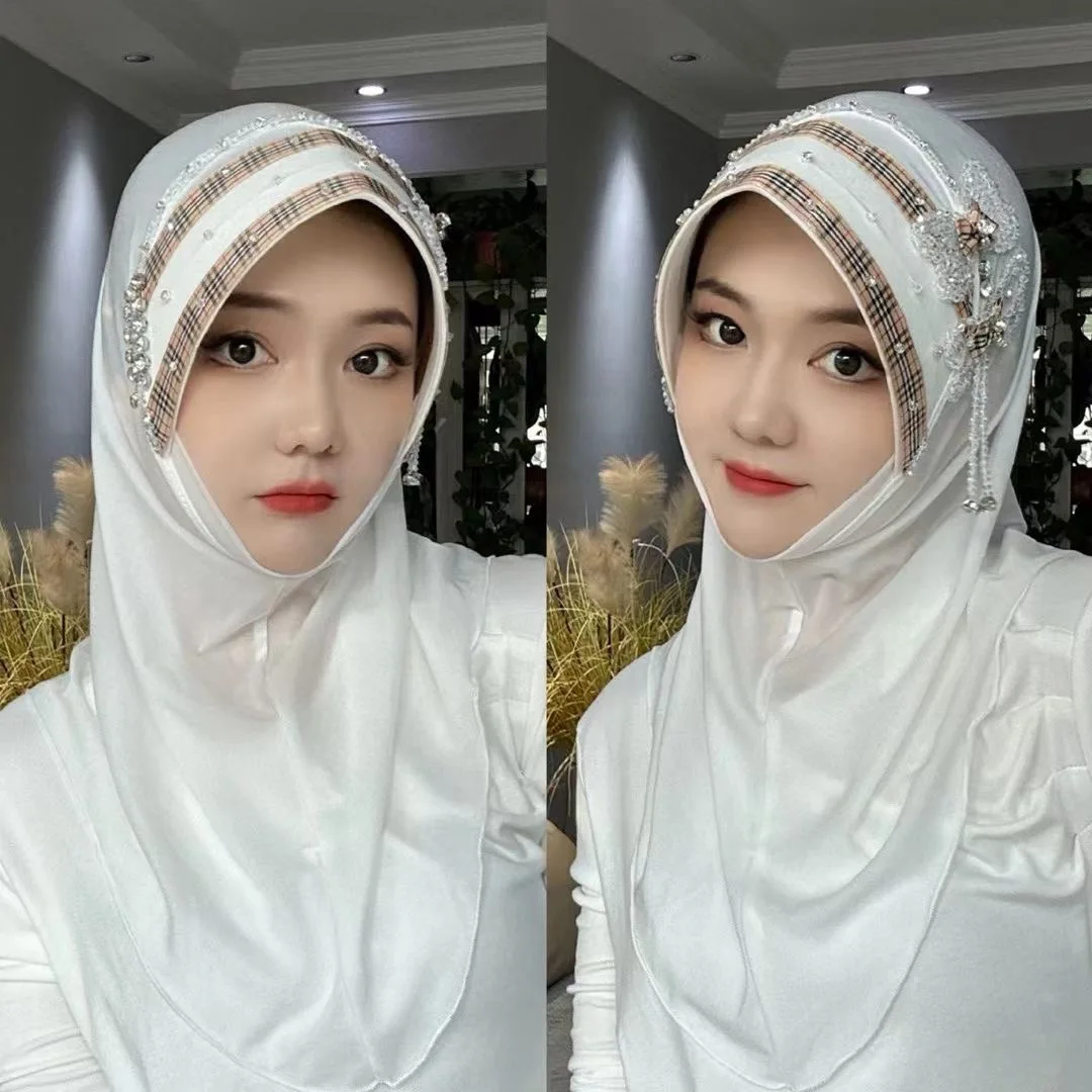 Lenço hijab Chiffon para mulher muçulmana, xale de luxo, lenço com borlas, Malásia, verão, fino, 05226, venda livre