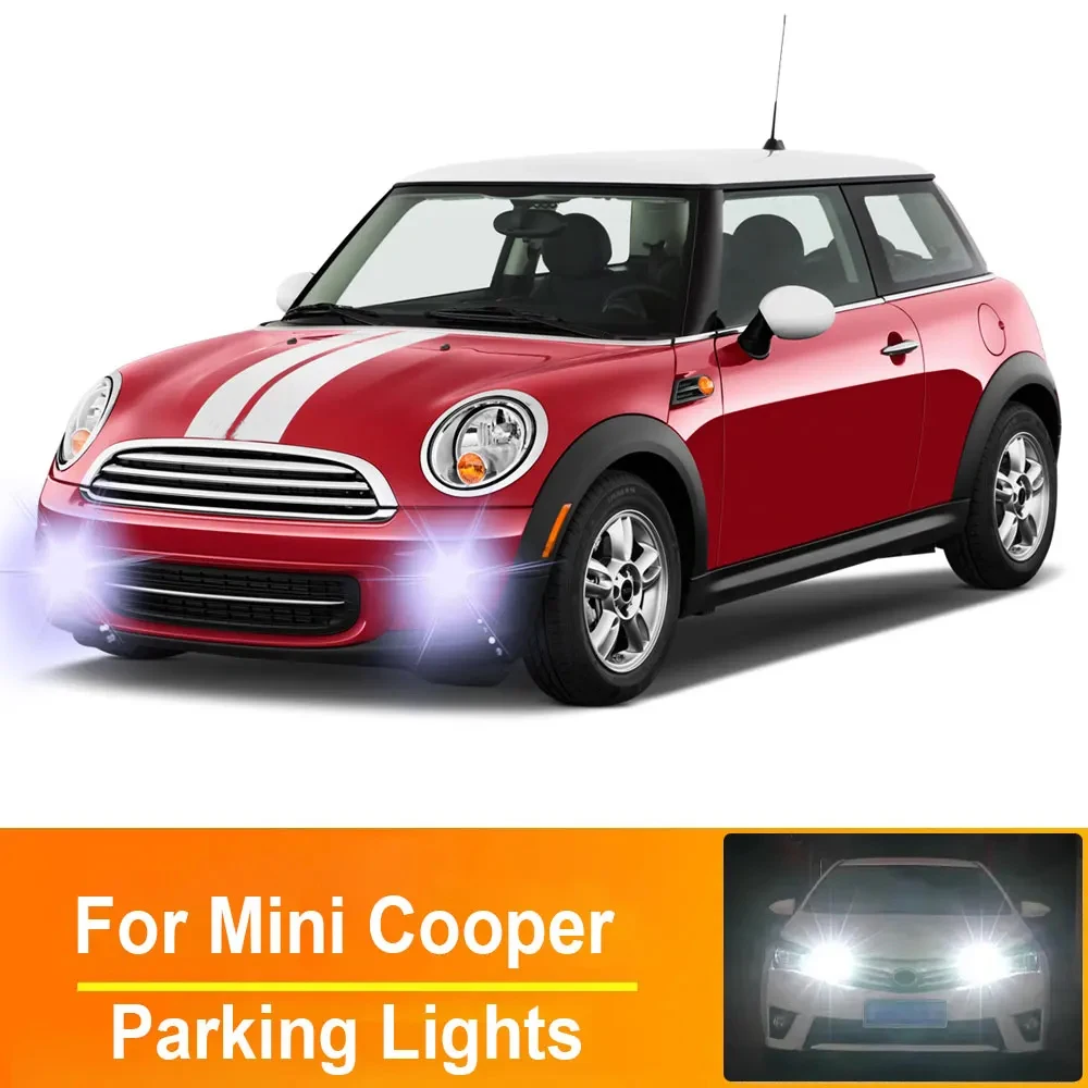 

2 шт. светодиодные фонари W5W без ошибок Canbus 12 В 168 T10 светодиодные для Mini Cooper F54 F55 F56 R52 R53 R55 R56 стояночные огни