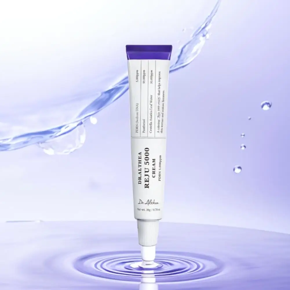 Korea PDRN Reju 5000 Anti-Aging-Creme mit Centella Asiatica zur Feuchtigkeitsversorgung, Beruhigung, Verbesserung der Hautelastizität und Reparatur der Hautbarriere – Detail 6