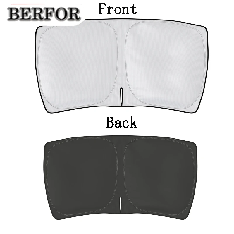 For Jeep Grand Cherokee 2011-2021 Car Styling Nano-Insulat Windshield Sunshade Front Window Sun Shade Visor interior Accessories
