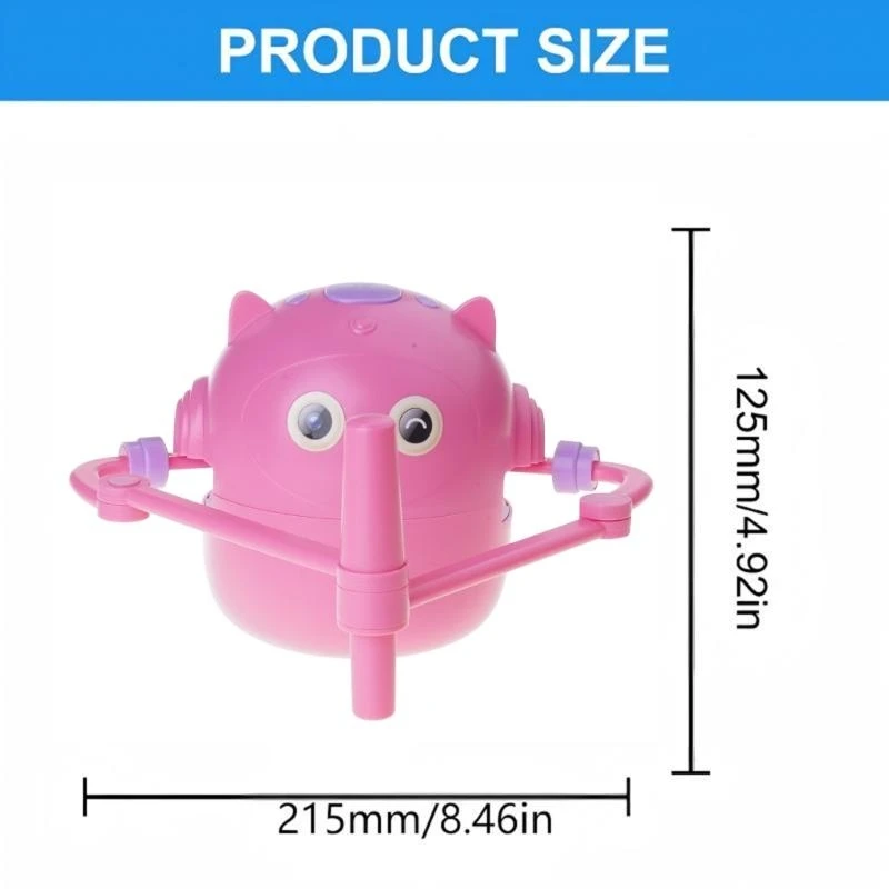 Y4qa desenho automático robô brinquedo brinquedo aprendizagem educação para criança motor fino motor