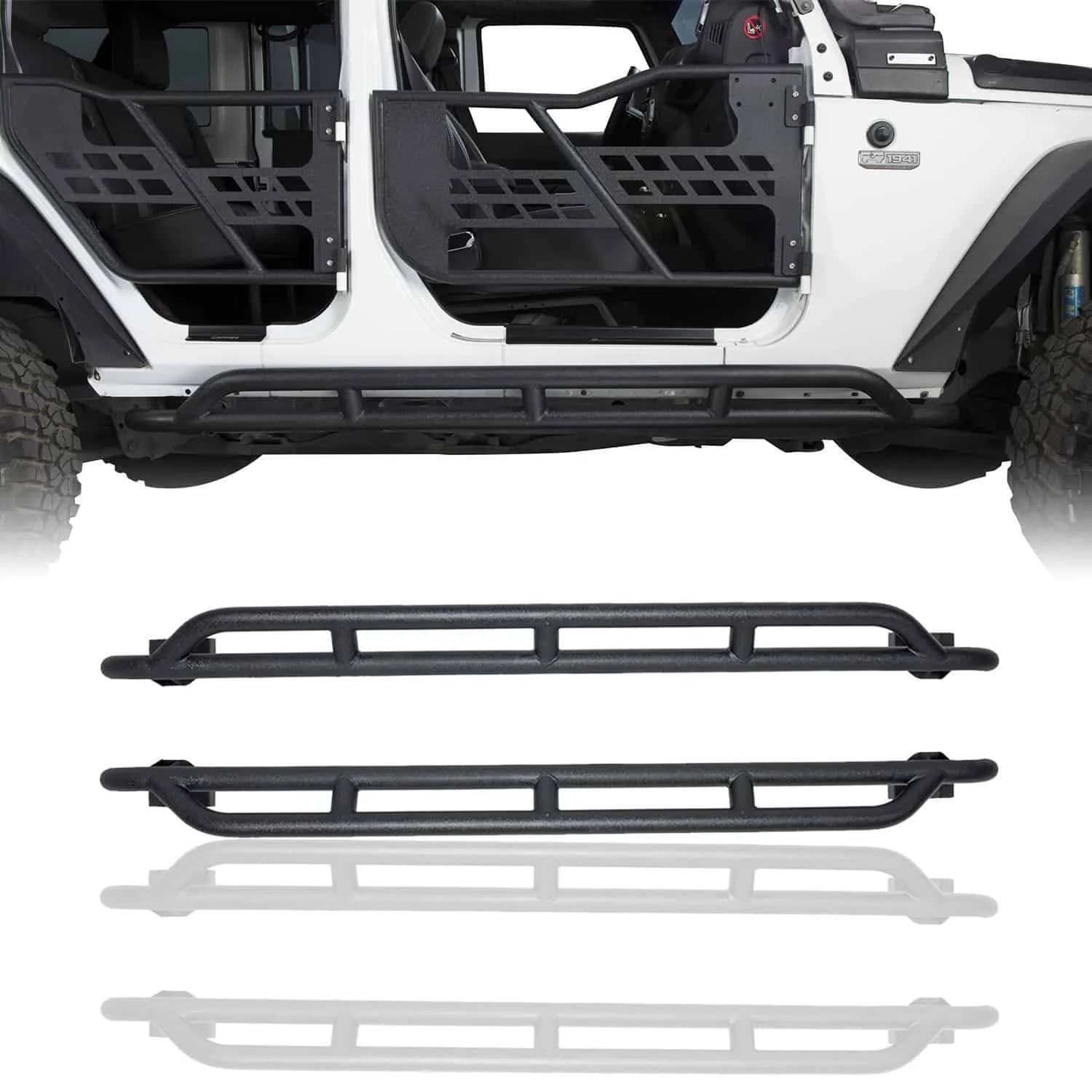 10th anniversary side step for jeep wrangler JK 2 door 4 Door