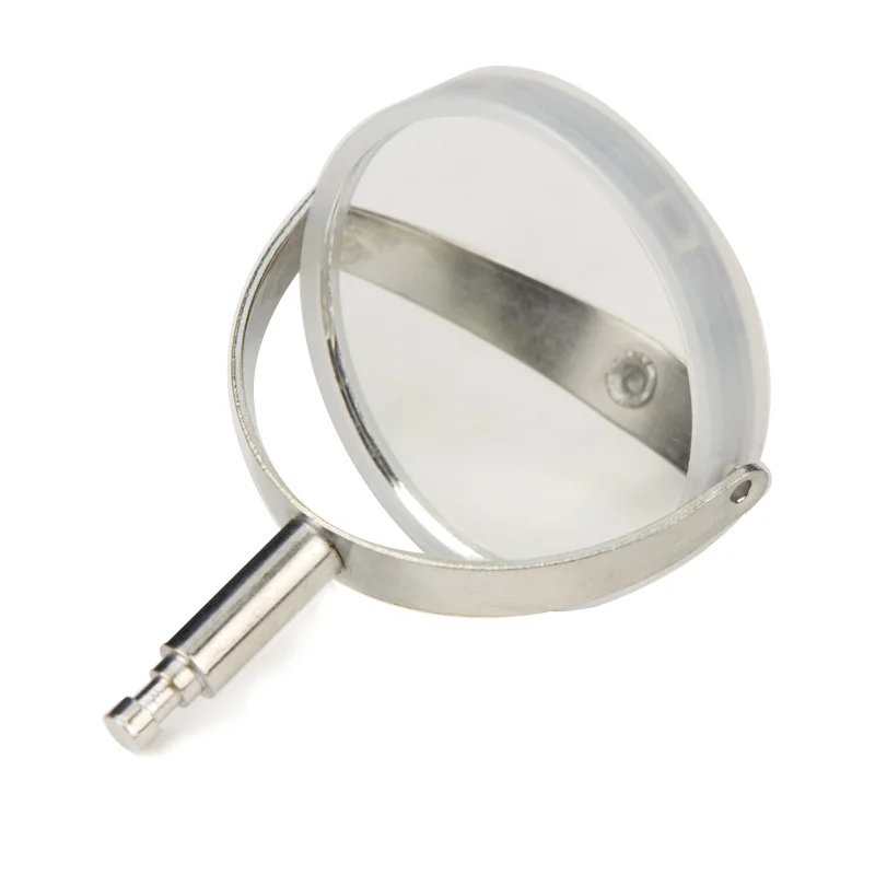 2pcs Microscope Plane Concave Reflector 360 Degree Rotation Microscope Reflective Mirror 2 Sides Practical Imaging for XSP 00