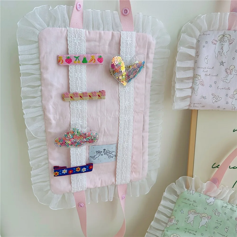 Wall Hanging Hair Clip Organizer Buckle Space Saving Hair Claw Display Board Large Capacity Multipurpose Crab Clip Storage Bag