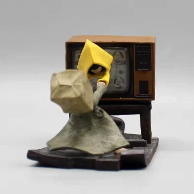 ليتل كوابيس II أنيمي لعبة الشكل ستة أحادية عمل نموذج لجسم اللعب شخصية كرتونية حلية مجموعة هدايا الهالوين