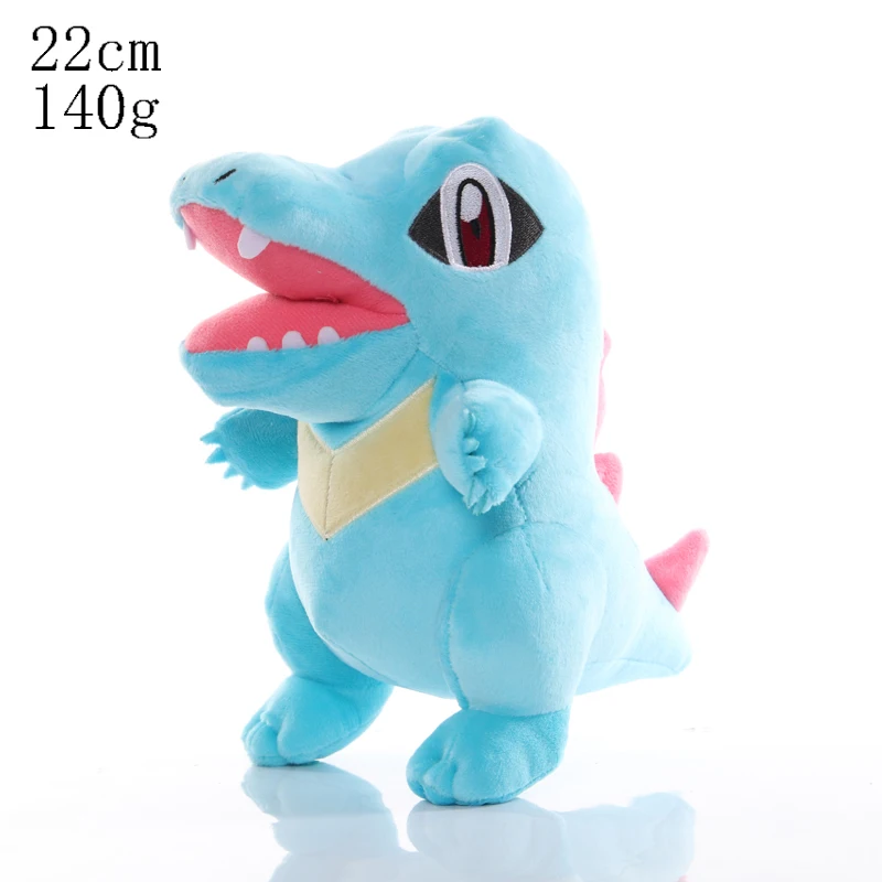 Pokemon Anime Pikachu Cyndaquil Chikorita Totodile Kawaii Plüschtier Stoffpuppe Weihnachten Halloween Geschenke für Kinder – Detail 5