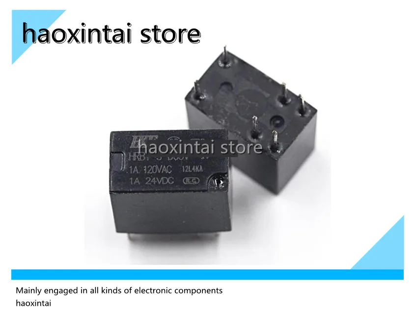 10 шт HRB1-S- DC5V DC12V DC24V набор преобразования 6-футовое реле HK23F