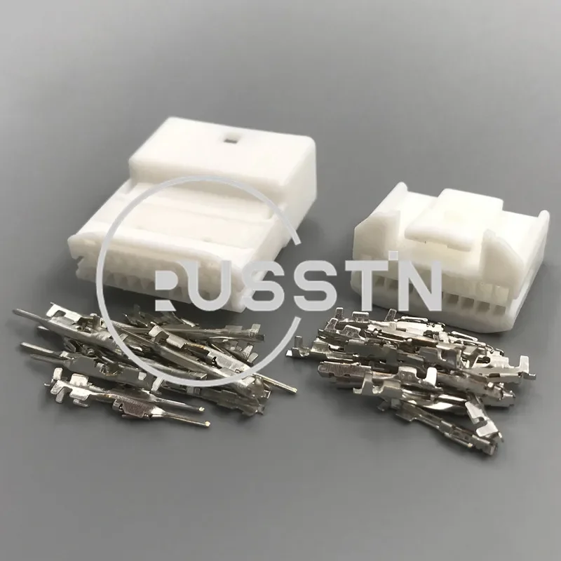 1 Set 20 Hole 1473807-1 Automotive CD Player Connector Audio Cable Harness Socket AC Assembly For Toyota