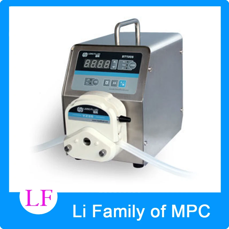 

led digital display low flow Precise variable speed peristaltic pump for water pumps fluid BT100S / YZ15