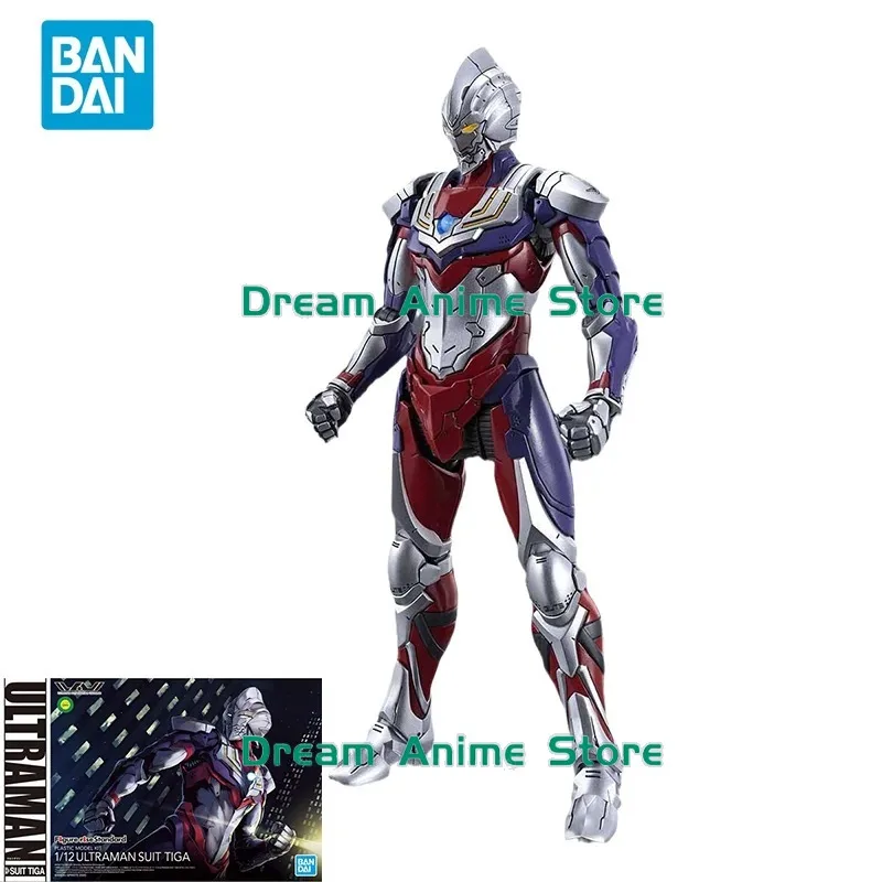 

Оригинальная сборная модель Bandai Figure-rise Standard 1/12 ULTRAMAN SUIT TIGA, аниме-фигурка, игрушка, подарок для детей