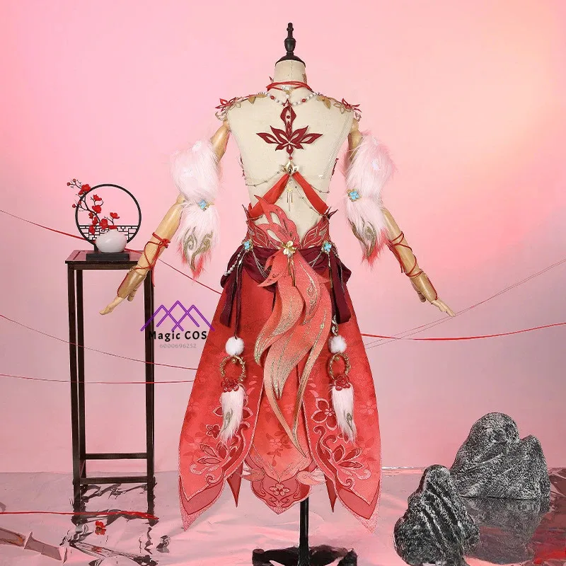 Игра Naraka: Bladepoint Yulinglong, карнавальный костюм, высококачественная новогодняя аниме-одежда, ролевая игра, вечеринка на Хэллоуин, Comic-Con 3D