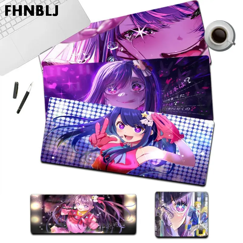 

Anime Oshi No Ko Mousepad Your Own Mats Keyboards Mat Rubber Gaming mousepad Desk Mat Size for Game Keyboard Pad for Gamer