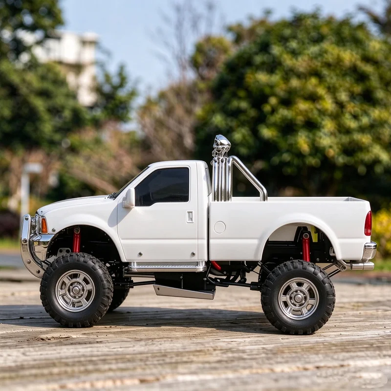 Hot HG P410 Raptor 1/10 Brushed Remote Control 4WD Off-Road Climbing Pickup Truck 2.4G 4-CH Electric RC 30km/h High-speed Model