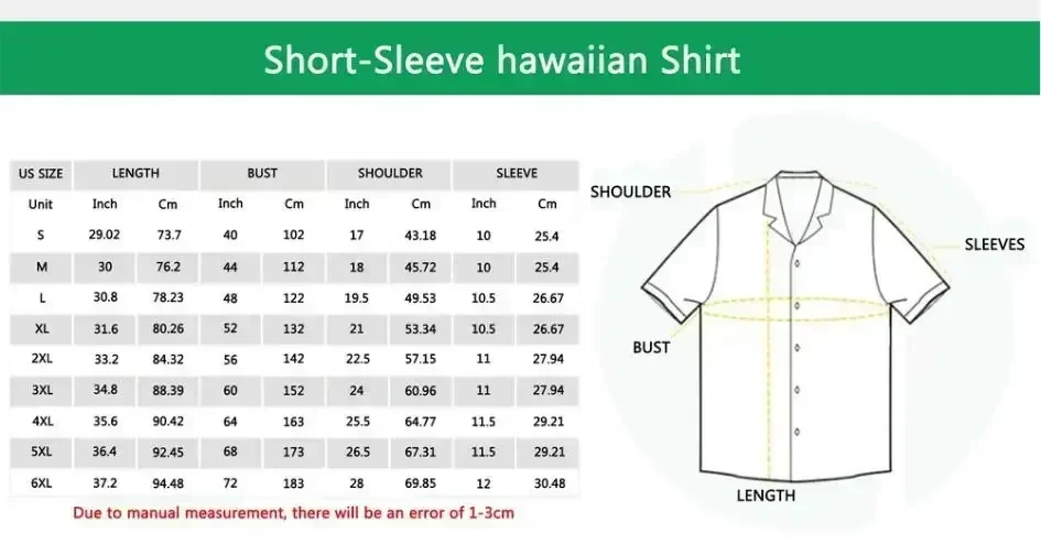 Hawaiian Sommer Herren Kurzarm Strand Shirts Shakira 3D Druck Casual Shirts Mode Streetwear Männer Tops