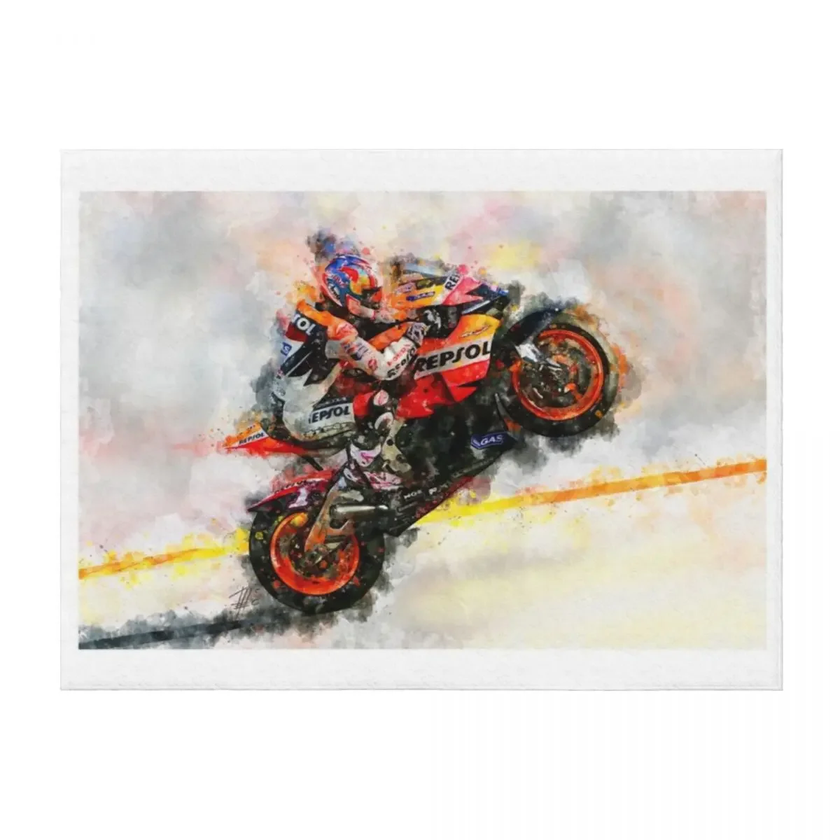 

Nicky Hayden Throw Blanket Luxury Shaggy Soft Beds Sofa Quilt Blankets