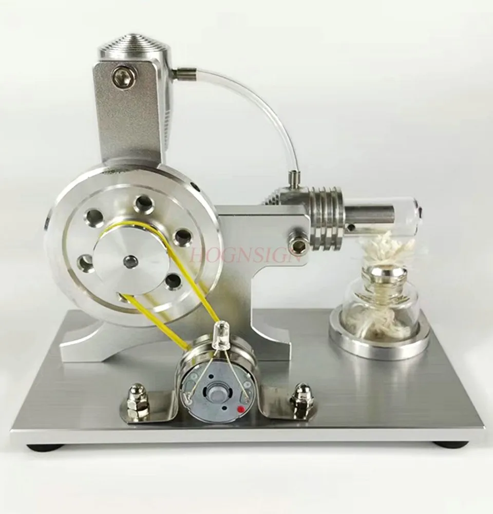 

L-type engine external combustion engine micro generator birthday gift engine model engine mini