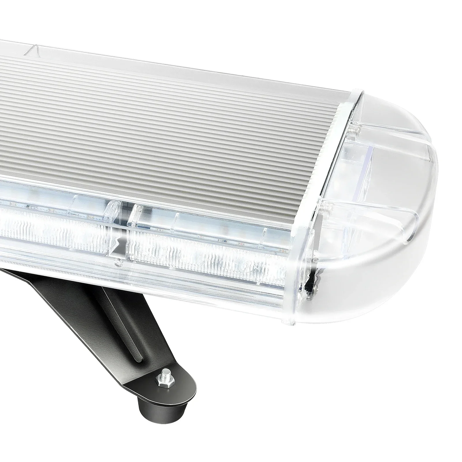 51" 96 LED Emergency Amber Orange Strobe Light Bar High Visibility Waterproof Durable Easy Installation Tow Truck Response Use