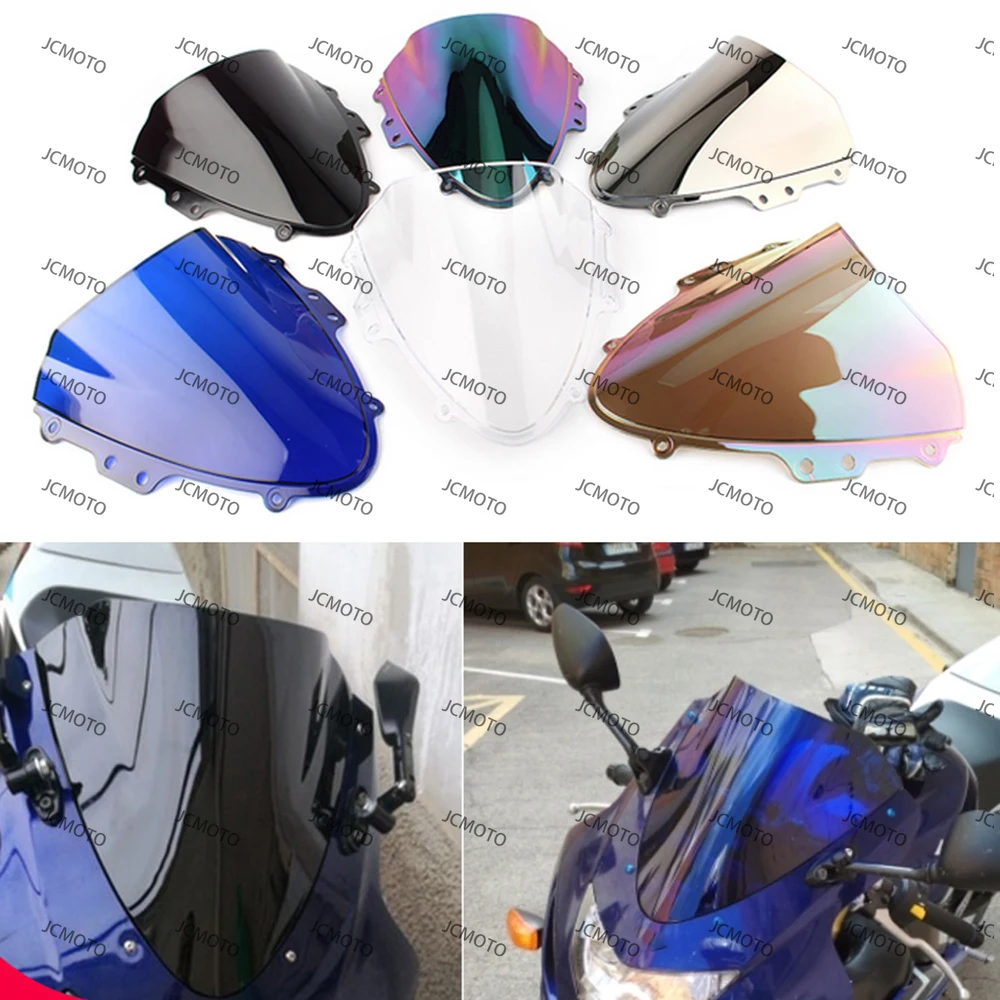 

Accessories For SUZUKI GSX-R GSXR 600 750 GSXR750 2004-2005 K4 Motorcycle Double Bubble Windshield WindScreen Fairing Deflector