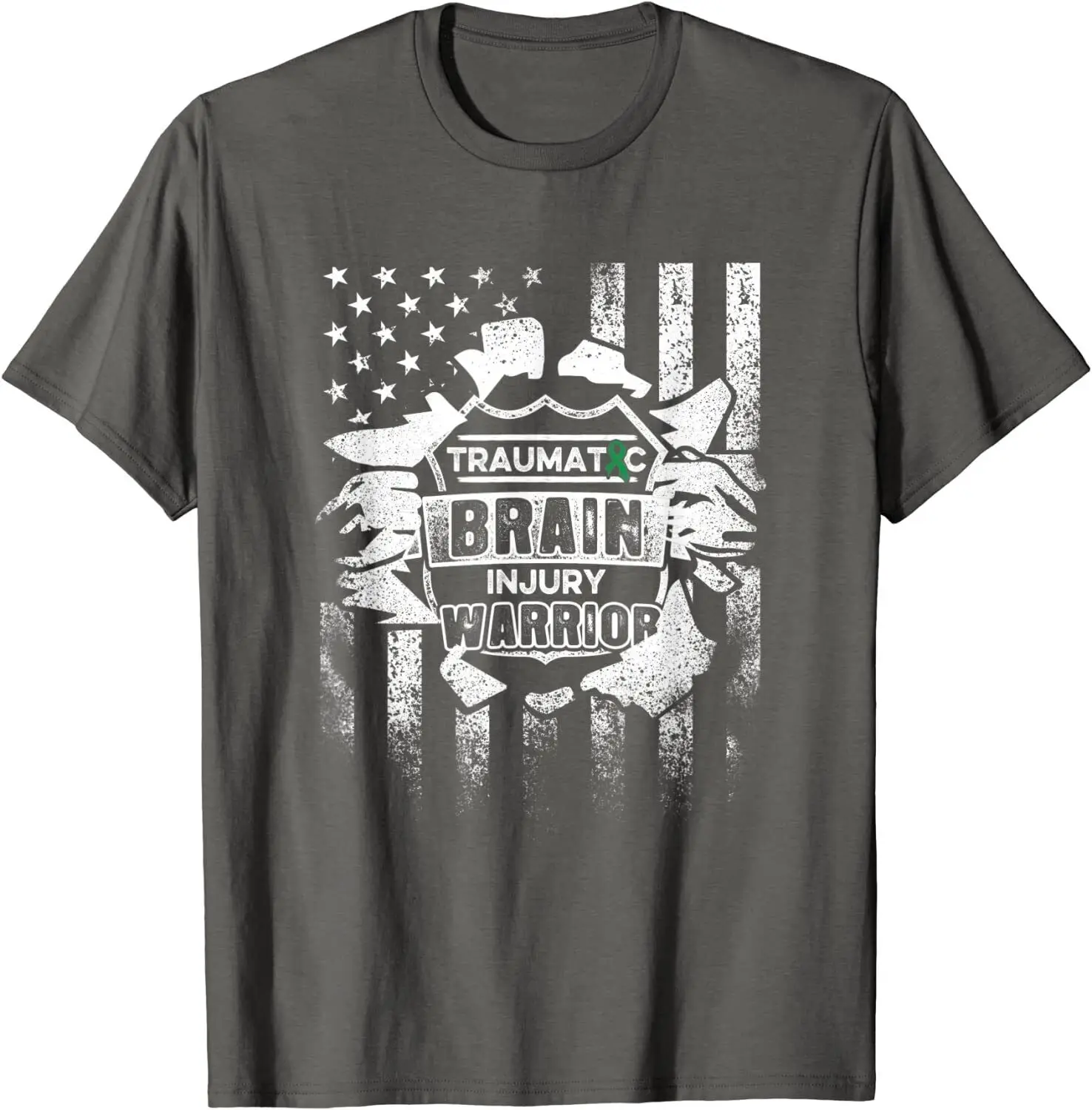 Traumatic Brain Injury Survivor Flag Power Tbi Unisex T-Shirt