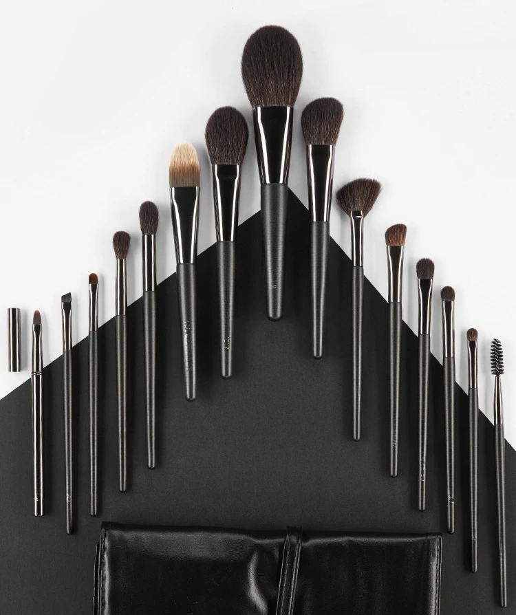 

Makeup Brush Set 15 Hair Full Set Eyeshadow Foundation Blush Concealer Brush