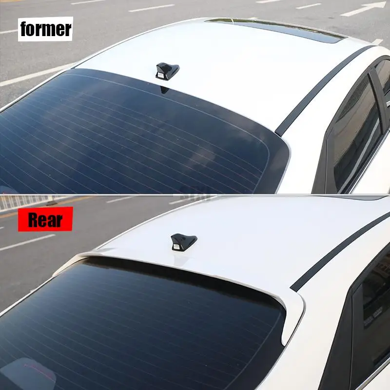 for Hyundai Elantra Avante CN7 2020 2021 rear window roof ABS spoiler protection upgrade exterior modification