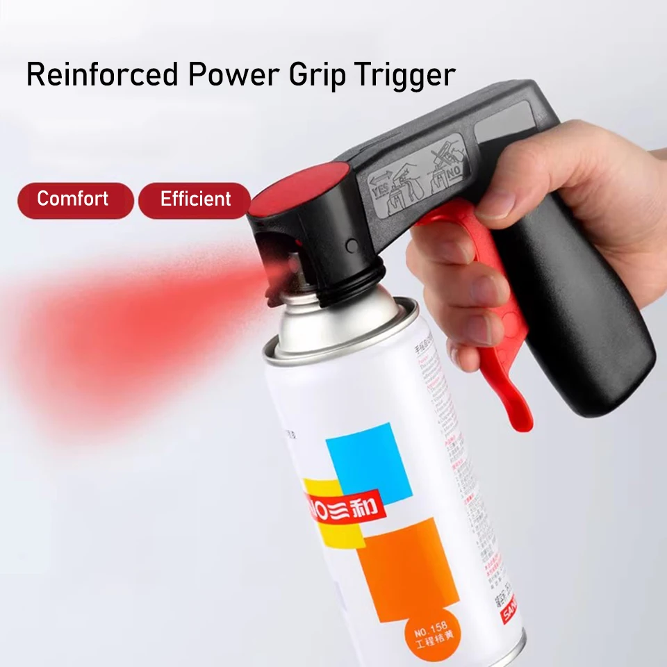 

Ручка распылителя с эргономичным триггером и противоскользящей ручкой — ручной распылитель типа A/B для граффити, покраски своими руками PD01B