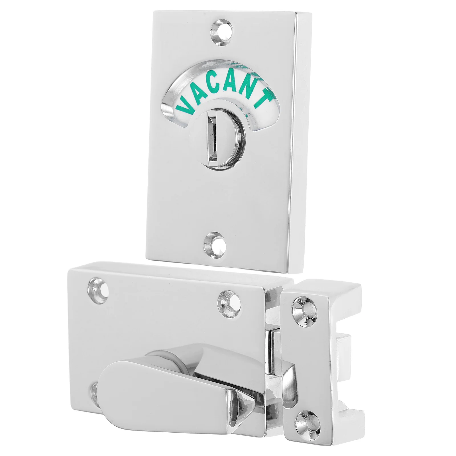 

Дверной замок для конфиденциальности в ванной комнате, бесшумный индикатор из цинкового сплава, свободный дисплей, круглый замок для коммерческих государственных туалетов