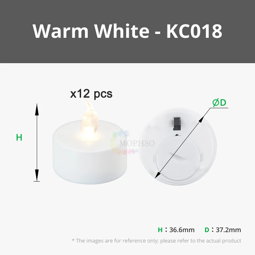 For Bambu lab mods DIY Cute Flame Devil Lights ZH019 LED Flame Tea