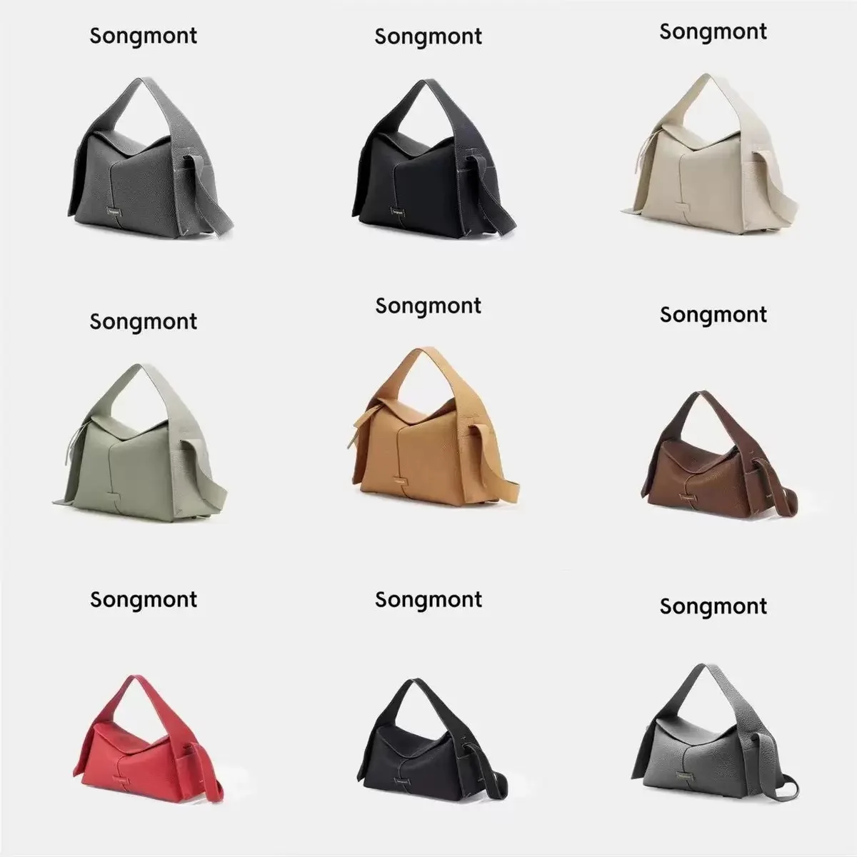 

Songmont medium and small over-ear eave bag for commuting, hand-carry and crossbody hobo bag, fashionable and light luxury