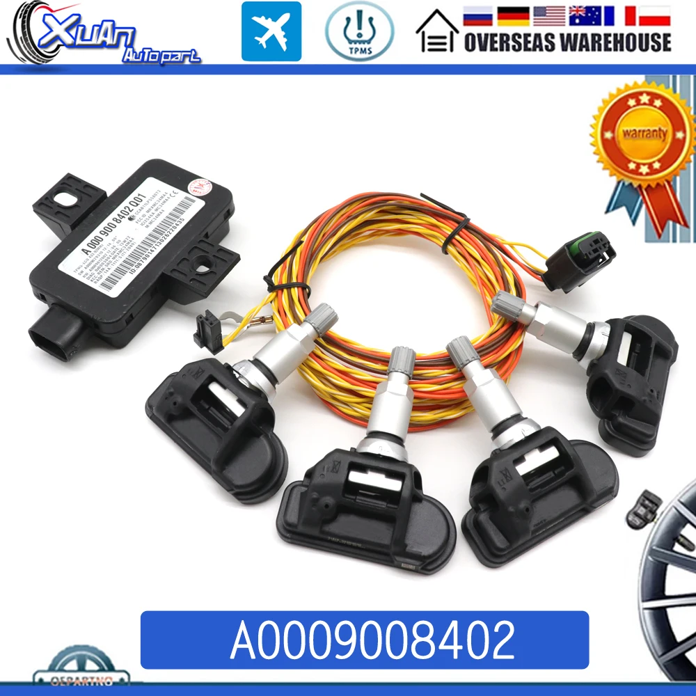 

A0009008402 RDC Control Unit TPMS Tire Pressure Sensor Monitor System for Mercedes-Benz C E CL CLA GL GLA ML S SL CLA250 C117