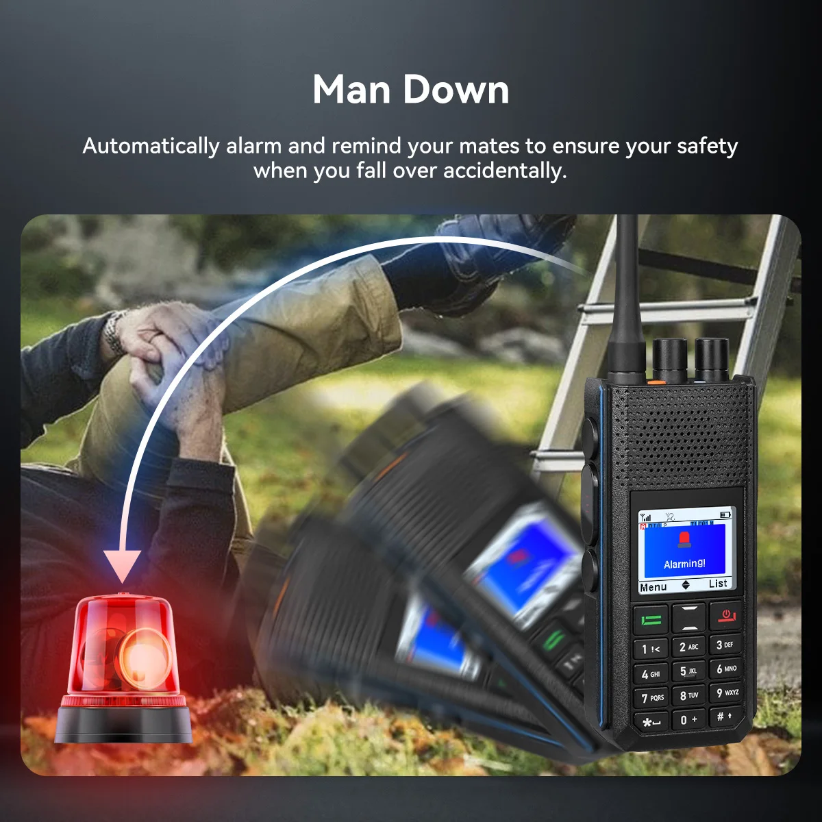 Retevis Ailunce H1 DMR Walkie Talkie Long Range Amateurfunk UHF VHF Kommunikation Zwei-Wege-Radiosender FM GPS APRS – Detail 12