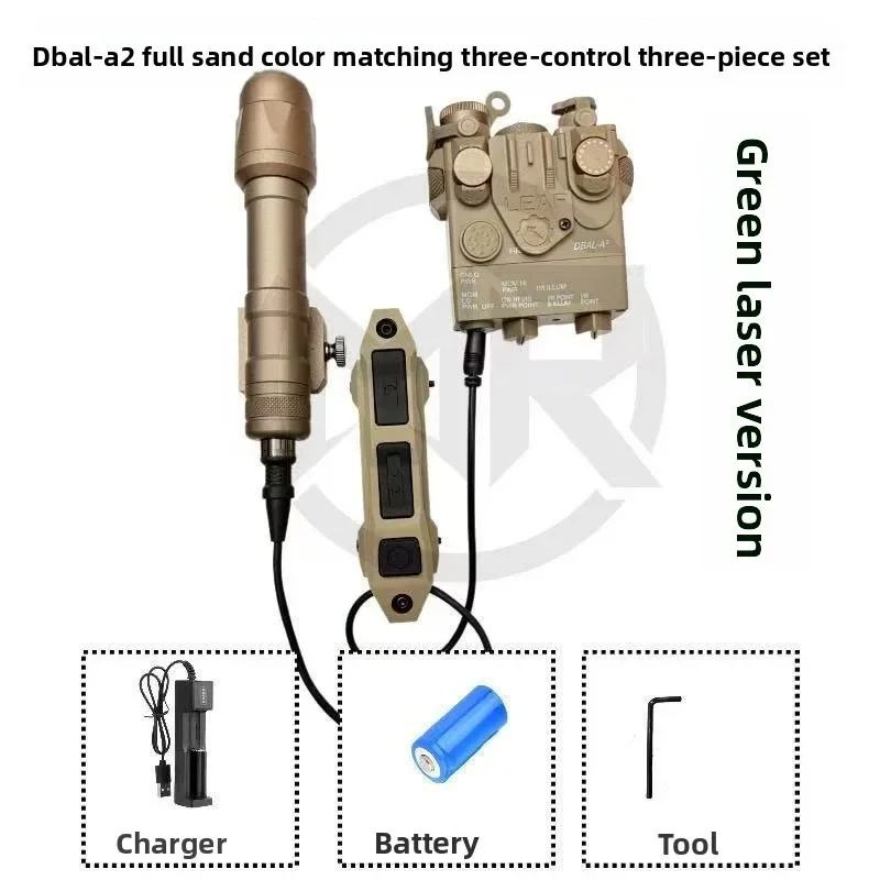 Stabile Ausgabe DBAL-A2 Komplettes Laser-Kit Konsistentes Rot-Grün-Laserpointer-Set M300 M600 Modellzubehör – Detail 11