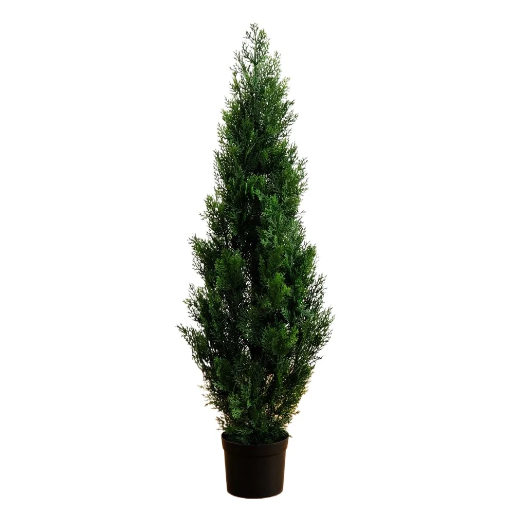 4’ Cedar Topiary Artifical Tree UV (Indoor/Outdoor) Home Decor. Retail $109 United States