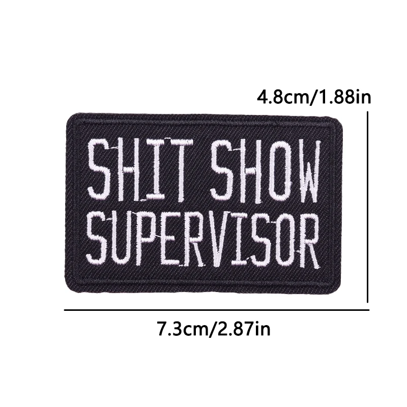 Witziger Slogan-Aufnäher zum Aufbügeln mit optimistischen Zitaten für Kleidung, Jacken, Hüte, positive Vibes, humorvolle Lifestyle-Dekoration – Detail 8